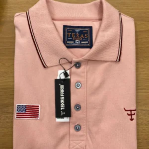 Camisa Gola Pollo Feminina Texas Farm