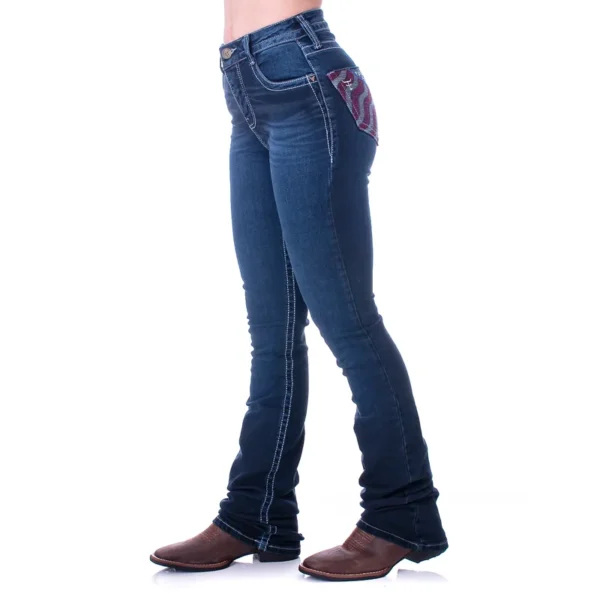 CALÇA JEANS FEMININA TEXAS FARM - AMERICAN - Imagem 3