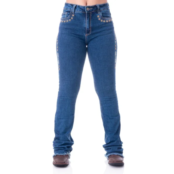 CALÇA JEANS FEMININA TEXAS FARM - SPUR
