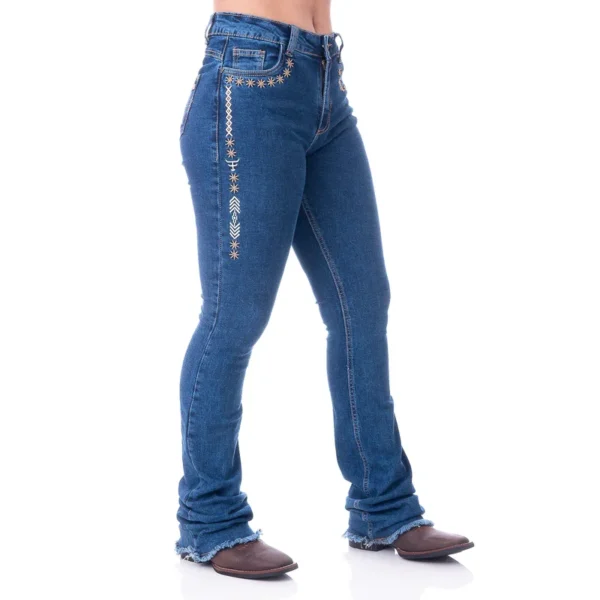 CALÇA JEANS FEMININA TEXAS FARM - SPUR - Imagem 2