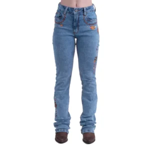 CALÇA JEANS FEMININA TEXAS FARM - VITALITY UMBER