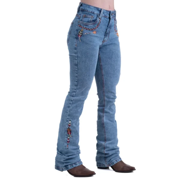 CALÇA JEANS FEMININA TEXAS FARM - VITALITY UMBER - Imagem 2