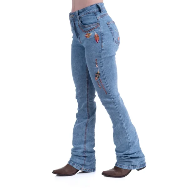 CALÇA JEANS FEMININA TEXAS FARM - VITALITY UMBER - Imagem 3