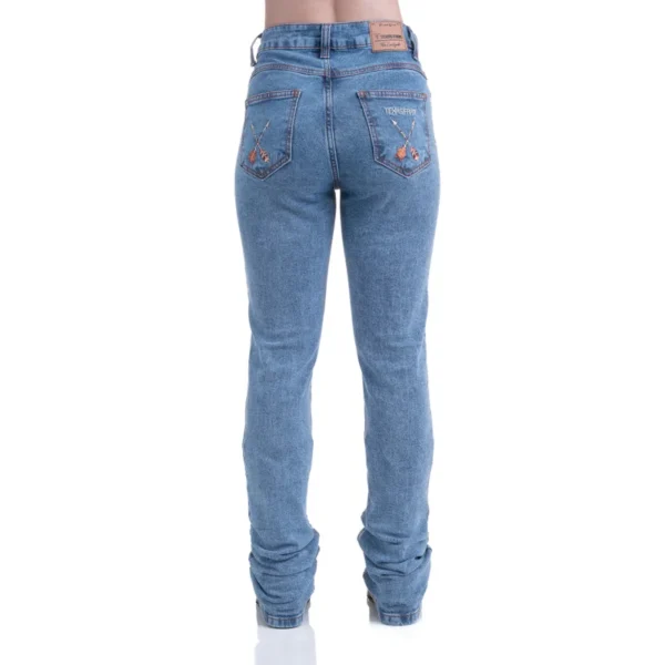 CALÇA JEANS FEMININA TEXAS FARM - VITALITY UMBER - Imagem 4