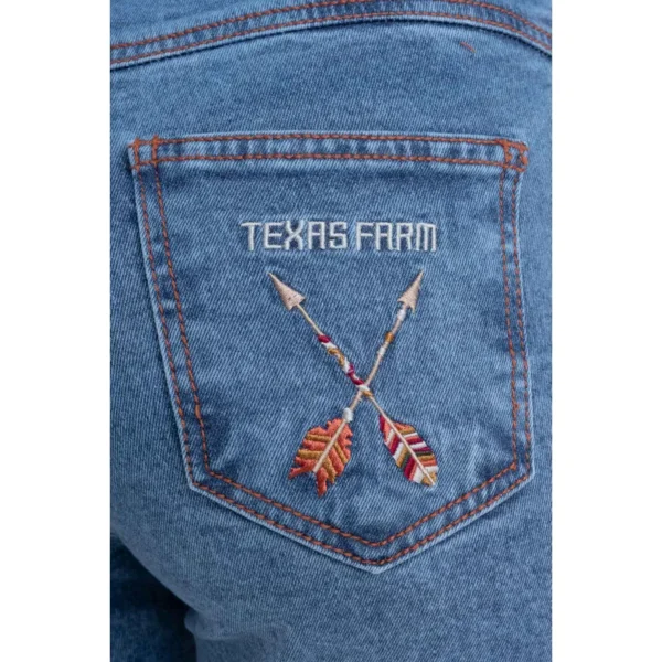 CALÇA JEANS FEMININA TEXAS FARM - VITALITY UMBER - Imagem 5