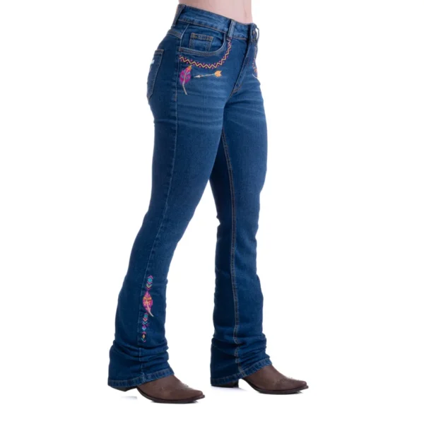 CALÇA JEANS FEMININA TEXAS FARM - VITALITY - Imagem 4
