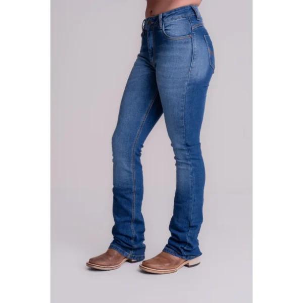 CALCA JEANS FEMININA TEXAS FARM - DAILY BASIC - Imagem 4
