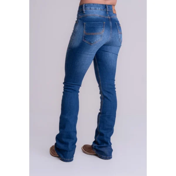 CALCA JEANS FEMININA TEXAS FARM - DAILY BASIC - Imagem 6
