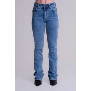 CALCA JEANS FEMININA TEXAS FARM - MARBLE BASIC