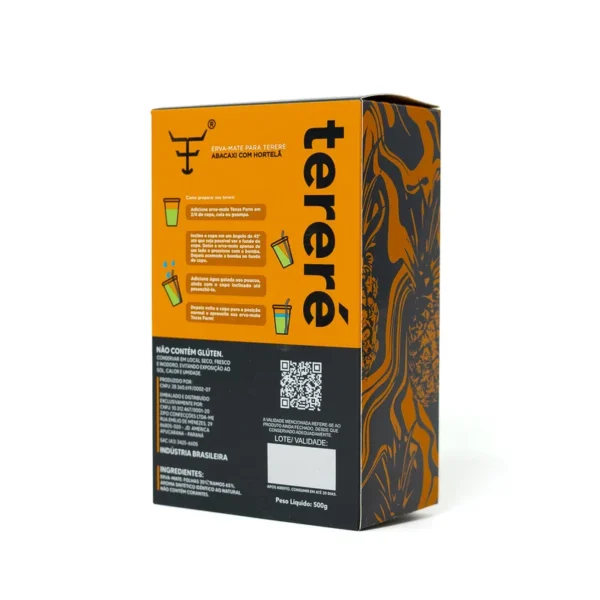 ERVA MATE TERERE TEXAS FARM - TE002 - 500G - ABACAXI C/ HORTELA - Imagem 3