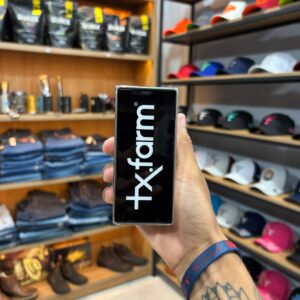 Copo Inox Quadrado Preto - Texas Farm