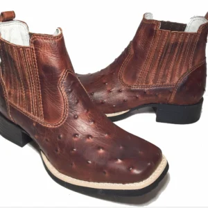 BOTAS TEXANA COURO DE AVESTRUZ
