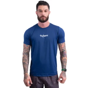 CAMISETA TÉRMICA MASCULINA UV50+ MANGA CURTA TEXAS FARM