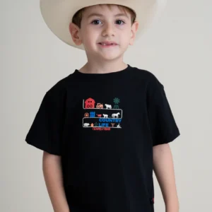 CAMISA INFANTIL MASCULINA-TEXAS FARM