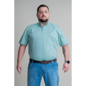 CAMISA MASCULINA MANGA CURTA TEXAS FARM -  XADREZ