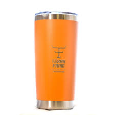 COPO TÉRMICO TEXAS FARM ACRÍLICO-LARANJA