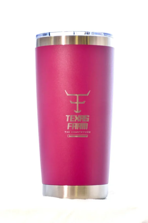 COPO TÉRMICO TEXAS FARM ACRÍLICO-ROSA PINK